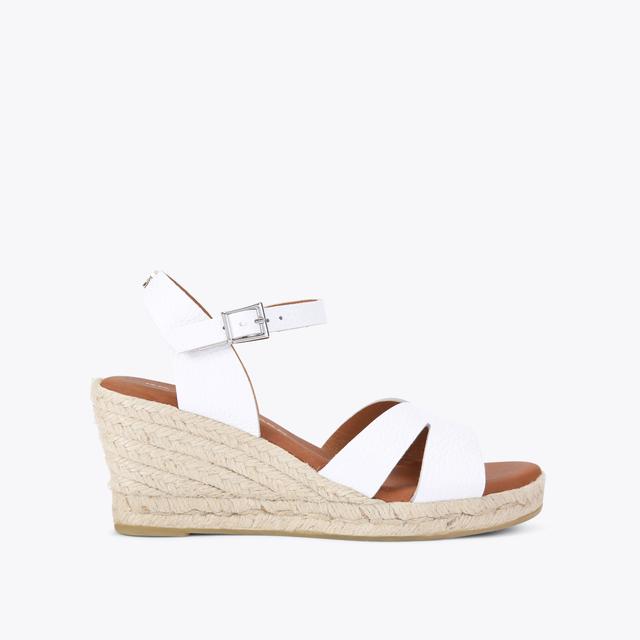 carvela by kurt geiger PAMA White Leather Wedge Heel by KG KURT GEIGER