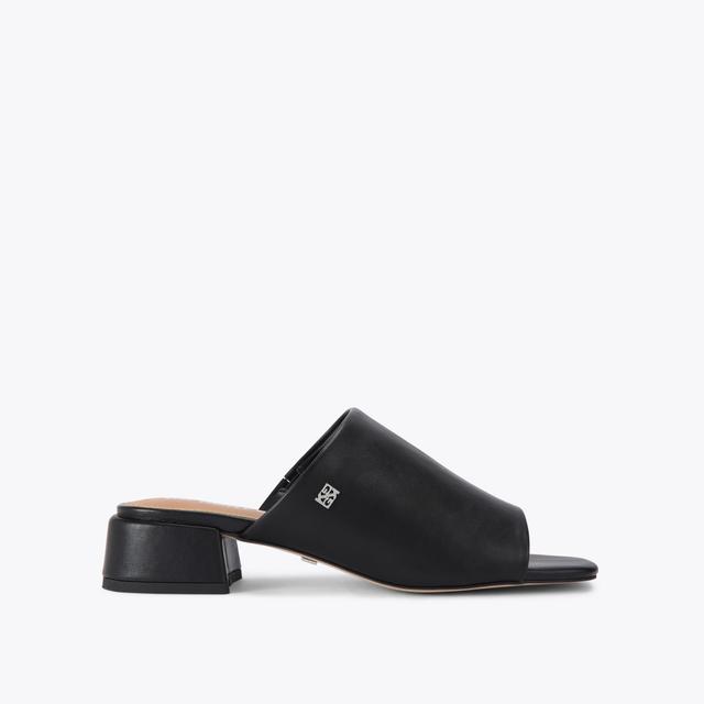 carvela by kurt geiger PAMELA Black Mule Heel by KG KURT GEIGER