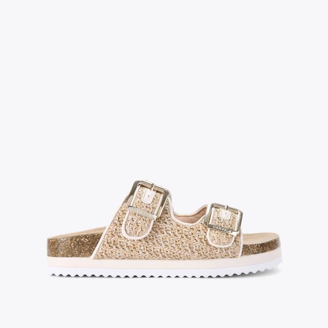 carvela by kurt geiger PARADISE Raffia Slide On Sandals by CARVELA