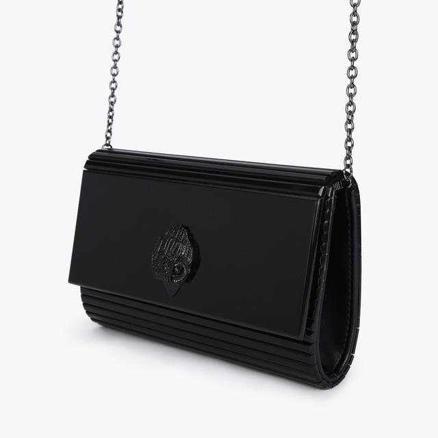 Carvela By Kurt Geiger PARTY EAGLE CLUTCH DRENCH Black Acrylic Clutch Bag By KURT GEIGER LONDON