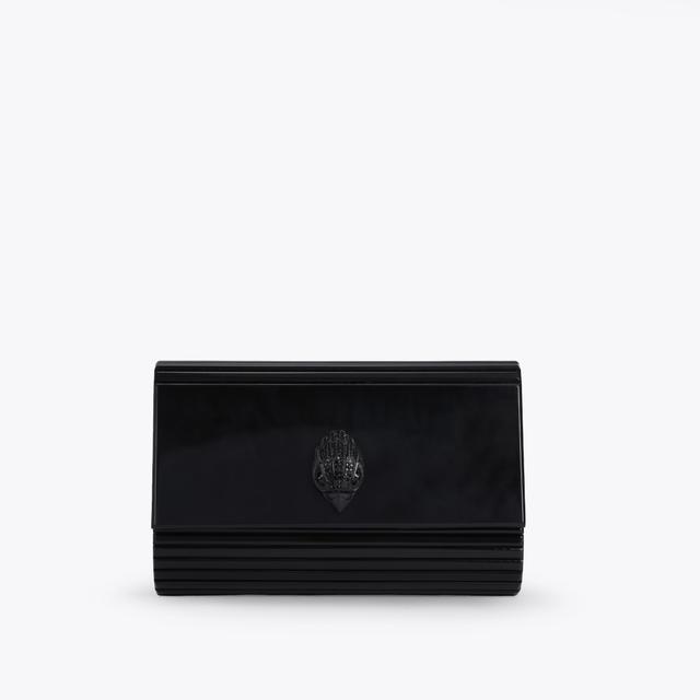carvela by kurt geiger PARTY EAGLE CLUTCH DRENCH Black Acrylic Clutch Bag by KURT GEIGER LONDON