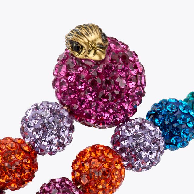 Carvela By Kurt Geiger PAVE BUBBLE BRACELET Rainbow Bubble Crystal Bracelet By KURT GEIGER LONDON