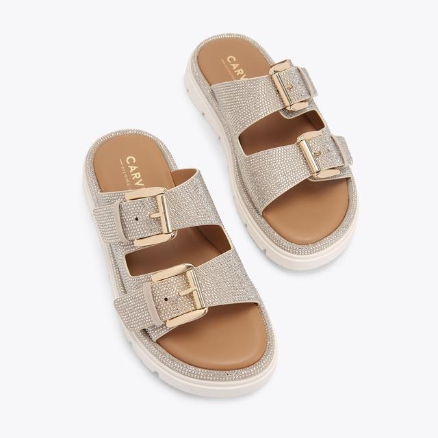 Carvela By Kurt Geiger PAVILION JEWEL Pavilion Crystal Sandal By CARVELA COMFORT