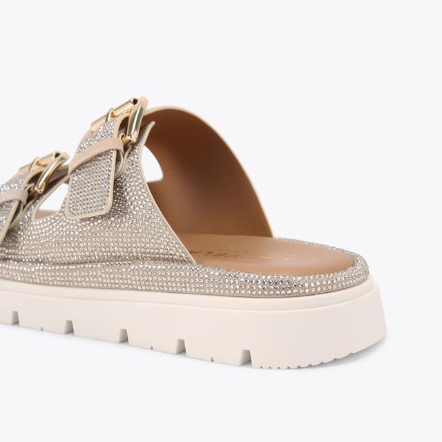 Carvela By Kurt Geiger PAVILION JEWEL Pavilion Crystal Sandal By CARVELA COMFORT