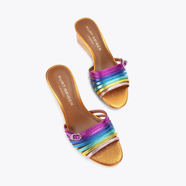 Carvela By Kurt Geiger PIERRA MID WEDGE Mid Rainbow Wedge By KURT GEIGER LONDON