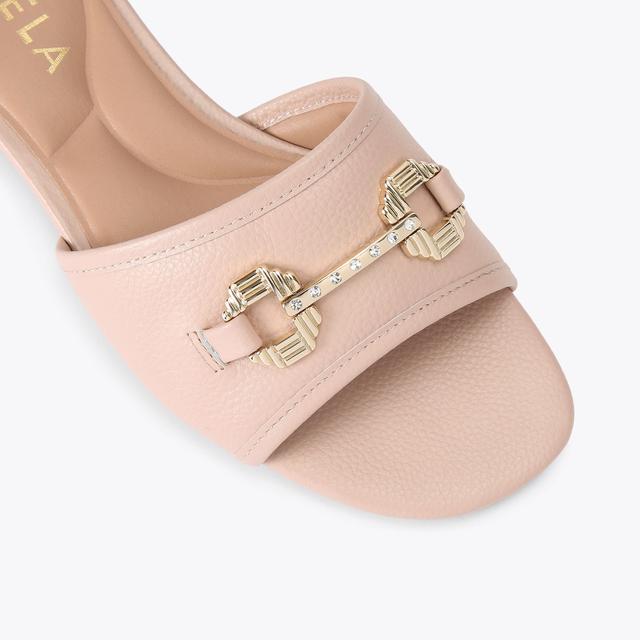 Carvela By Kurt Geiger POISE MULE Pink Slip On Sandal By CARVELA