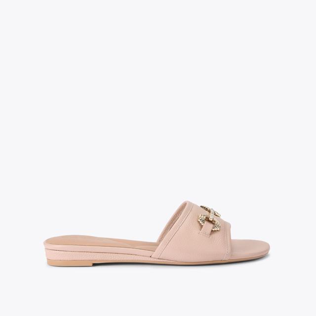 carvela by kurt geiger POISE MULE Pink Slip On Sandal by CARVELA
