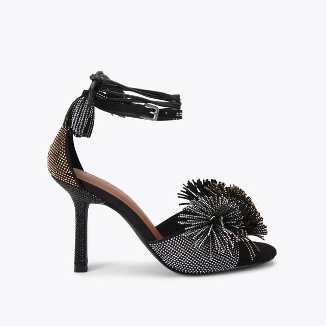 carvela by kurt geiger POM POM ANKLE TIE SANDAL Crystal Embellished High Heels by KURT GEIGER LONDON carvela by kurt geiger POM POM ANKLE TIE SANDAL Crystal Embellished High Heels by KURT GEIGER LONDON