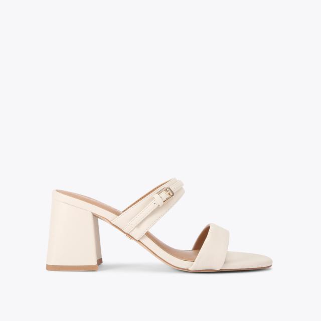 carvela by kurt geiger PRECIOUS Bone Synthetic Heel by KG KURT GEIGER