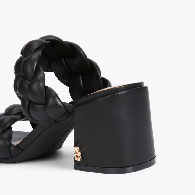 Carvela By Kurt Geiger RAINA Black Block Heel By KG KURT GEIGER