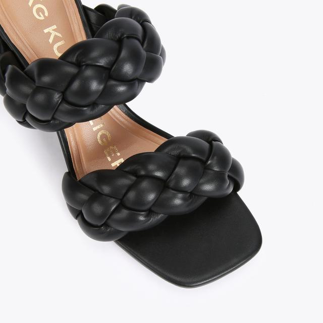 Carvela By Kurt Geiger RAINA Black Block Heel By KG KURT GEIGER