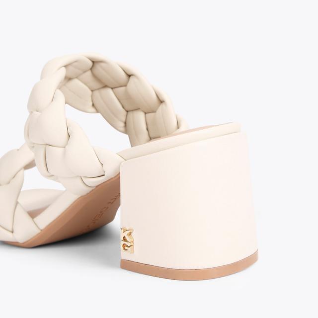 Carvela By Kurt Geiger RAINA Bone Mule Heels By KG KURT GEIGER