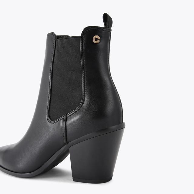Carvela By Kurt Geiger RANCH ANKLE Black Ankle Boot By CARVELA