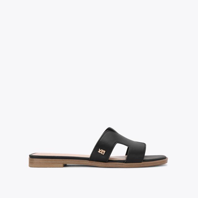 carvela by kurt geiger RAVEN2 Black Slip On Sandal by KG KURT GEIGER