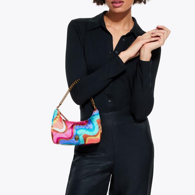 Carvela By Kurt Geiger RECYCLED SM MULTI XBODY Floral Cross Body Recycled Bag By KURT GEIGER LONDON