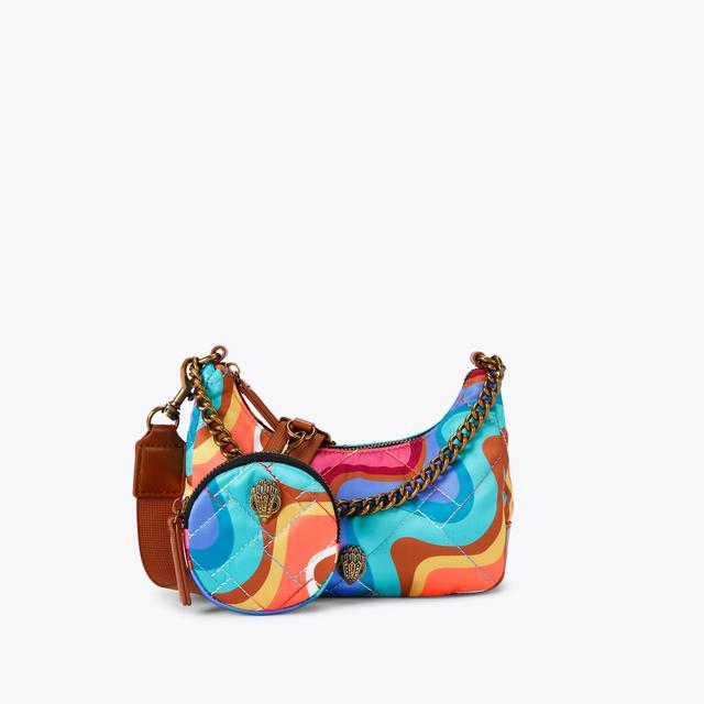 carvela by kurt geiger RECYCLED SM MULTI XBODY Floral Cross Body Recycled Bag by KURT GEIGER LONDON
