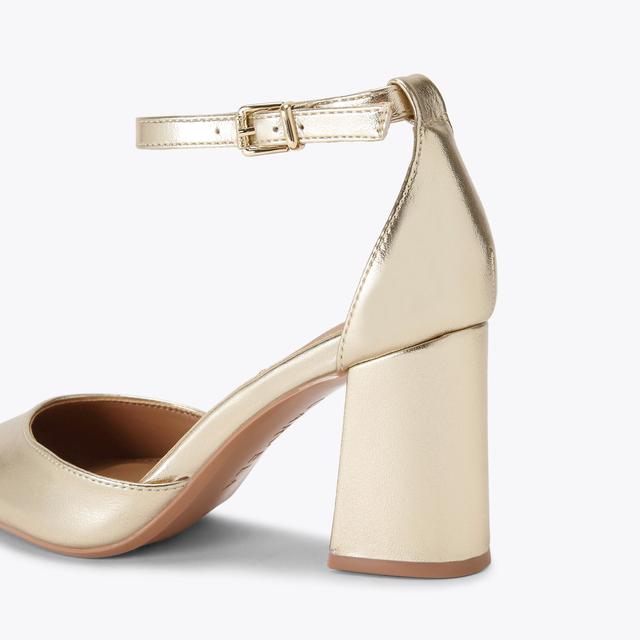 Carvela By Kurt Geiger REFINED COURT Gold Heels By CARVELA