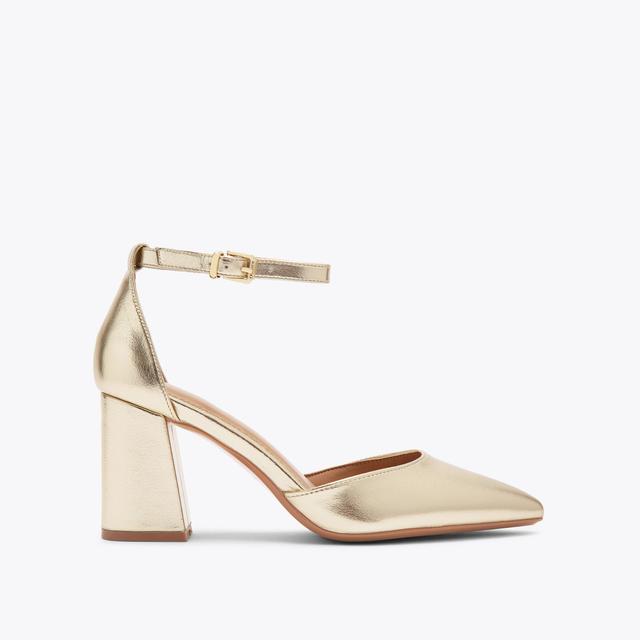 carvela by kurt geiger REFINED COURT Gold Heels by CARVELA