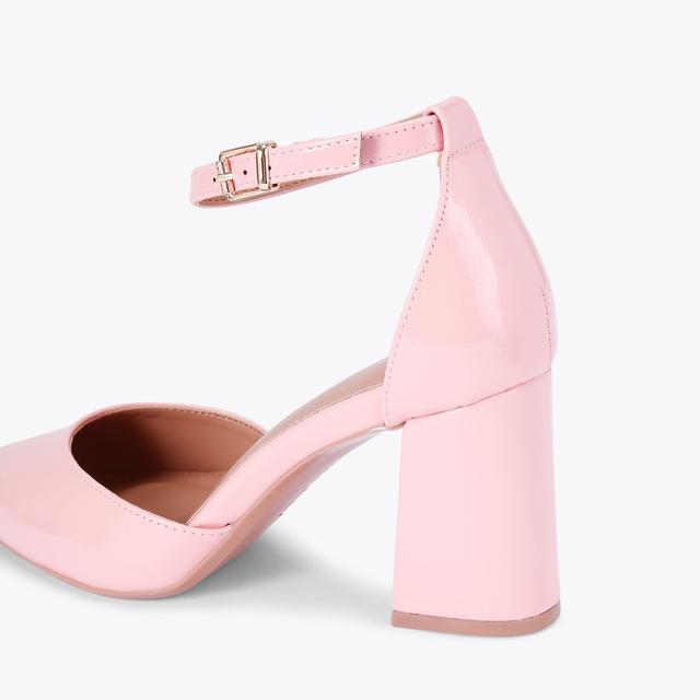 Carvela By Kurt Geiger REFINED COURT Pale Pink Pointed Toe Court Heel By CARVELA