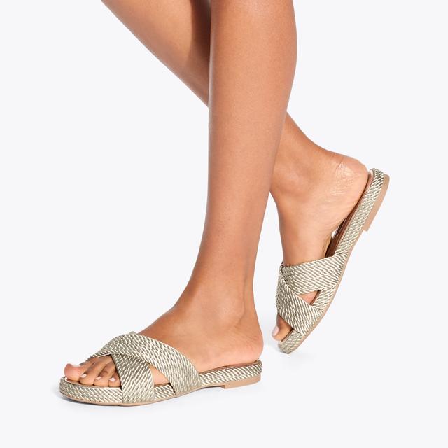 Carvela By Kurt Geiger REGINA Ragina Flat Sandal By KG KURT GEIGER