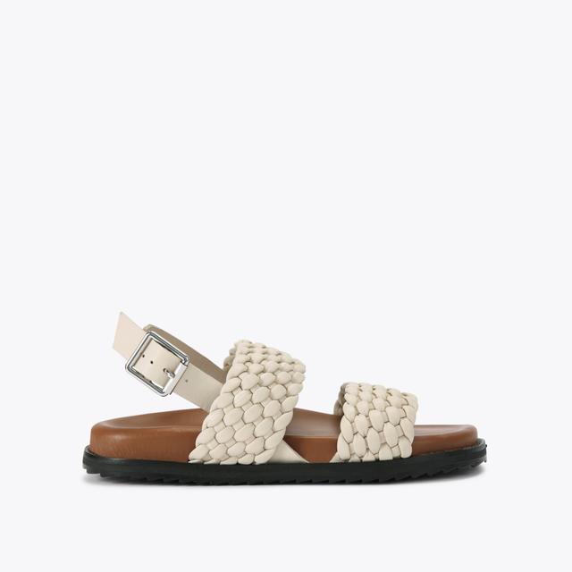 carvela by kurt geiger RINGER Bone Slip On Sandal by KG KURT GEIGER