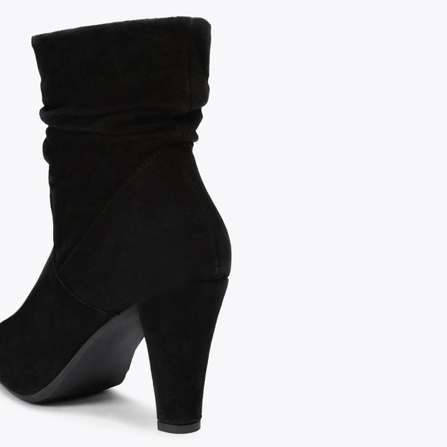 Carvela By Kurt Geiger RITA Black Suede Ankle Boots By CARVELA COMFORT