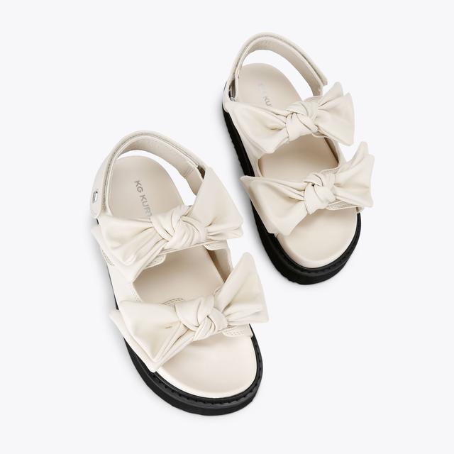 Carvela By Kurt Geiger ROCHELLE Bone Sandals By KG KURT GEIGER