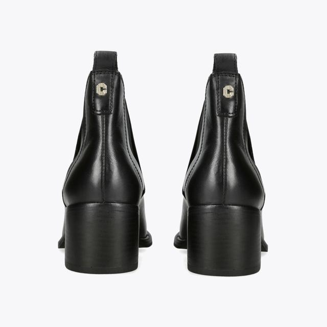 Carvela By Kurt Geiger RONALD 2 Black Leather Ankle Boot By CARVELA COMFORT