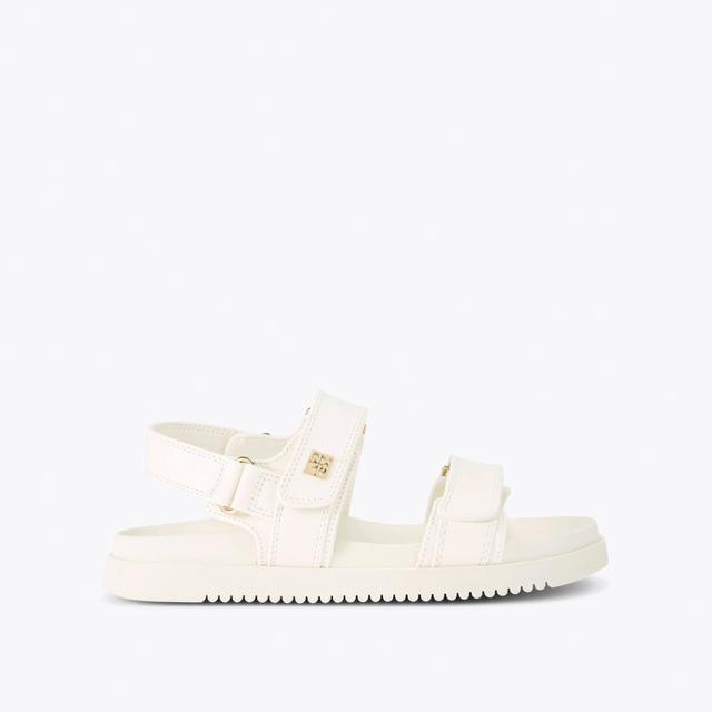 carvela by kurt geiger RORY2 Bone Velcro Sandal by KG KURT GEIGER