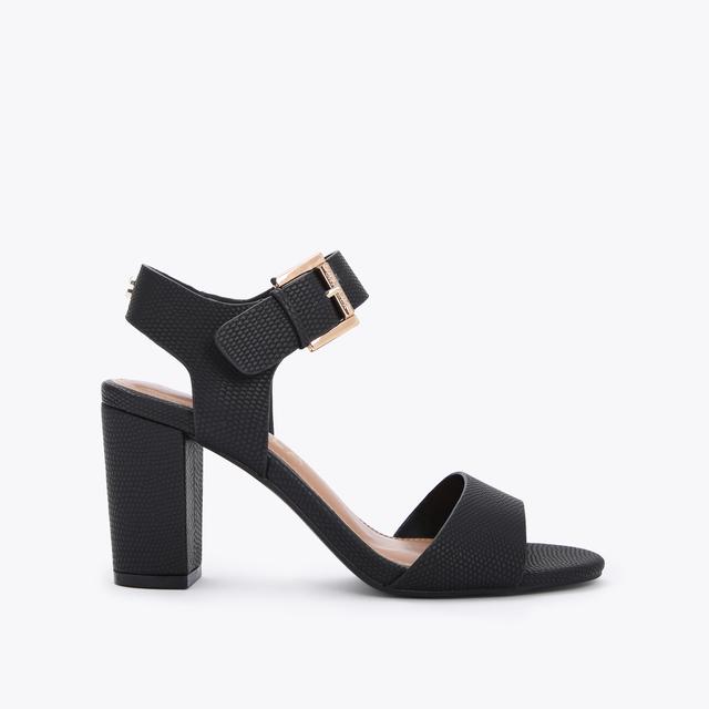 carvela by kurt geiger SADIE 2 Black Block Heel by CARVELA