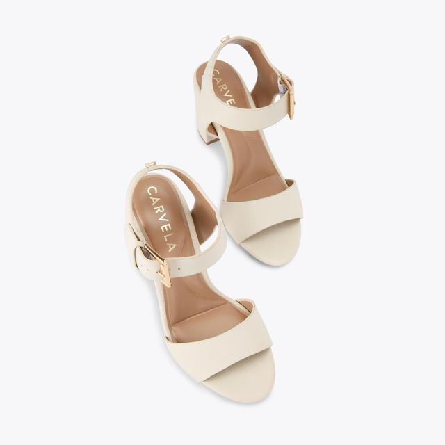 Carvela By Kurt Geiger SADIE 2 Bone Block Heel By CARVELA