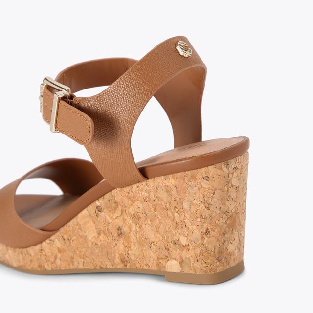 Carvela By Kurt Geiger SADIE WEDGE Tan Wedge Heel By CARVELA