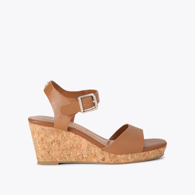 carvela by kurt geiger SADIE WEDGE Tan Wedge Heel by CARVELA