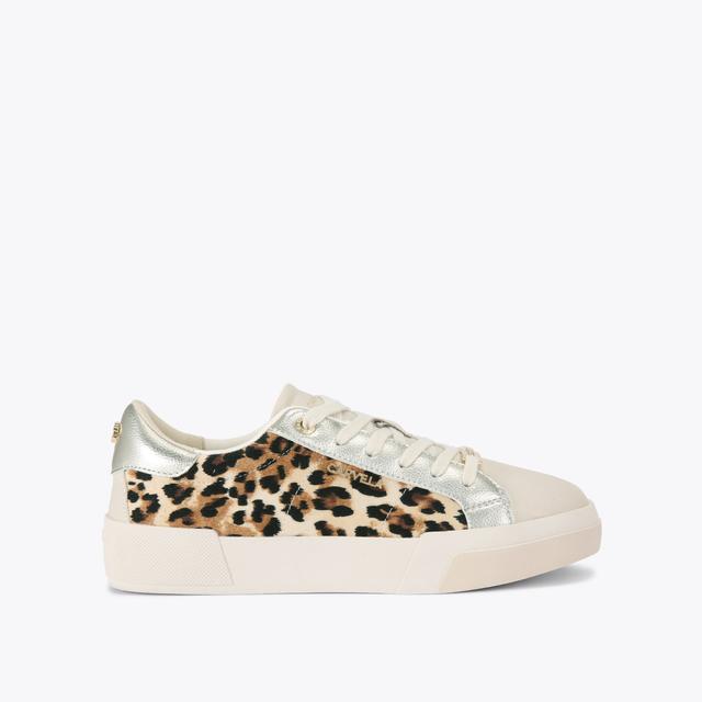 carvela by kurt geiger SANTIANA SNEAKER Leopard Print Trainers by CARVELA