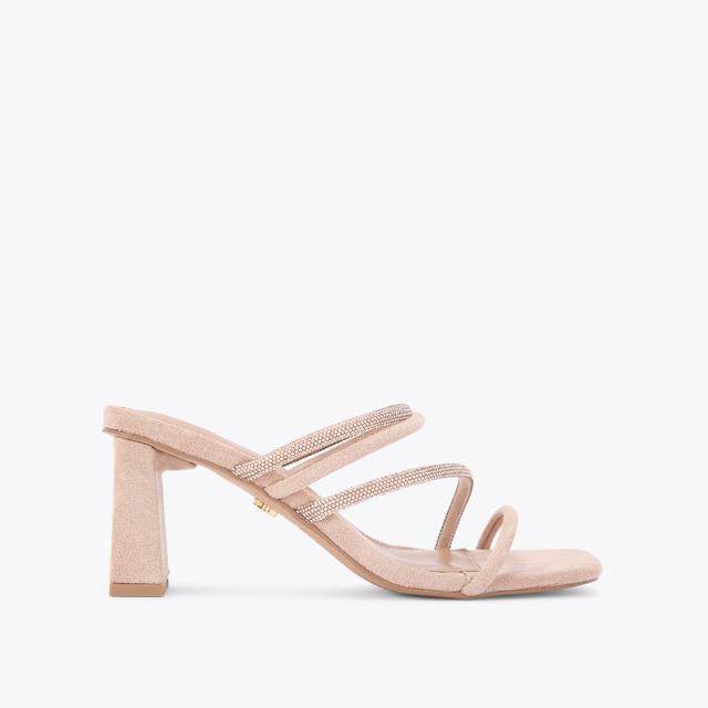 carvela by kurt geiger SASHA Pink Suedette Block Heel by KG KURT GEIGER