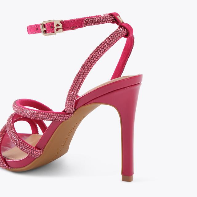 Carvela By Kurt Geiger SAVANNA2 Pink Crystal Heel By KG KURT GEIGER