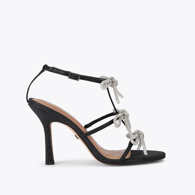 carvela by kurt geiger SCARLET Black Crystal Heel by KG KURT GEIGER