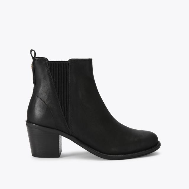 carvela by kurt geiger SECIL CHELSEA Black Leather Ankle Boots by CARVELA