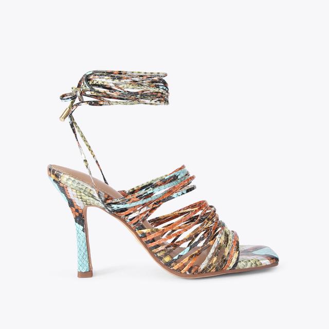 carvela by kurt geiger SELECTED Snake Tone Strappy Heels by KG KURT GEIGER carvela by kurt geiger SELECTED Snake Tone Strappy Heels by KG KURT GEIGER