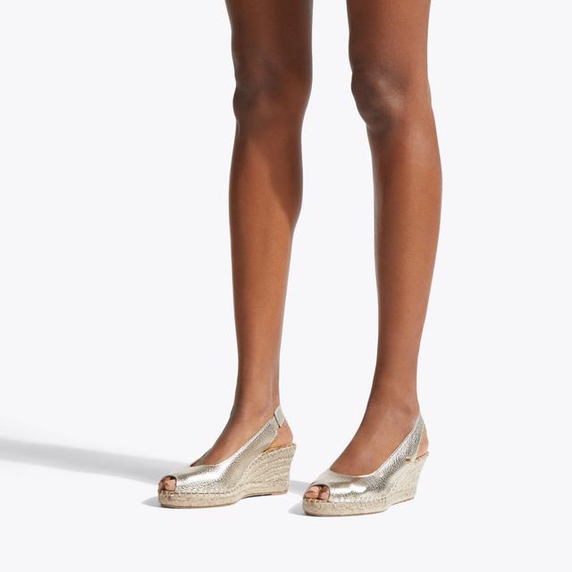 Carvela By Kurt Geiger SHARON 2 Gold Wedge Heels By CARVELA COMFORT