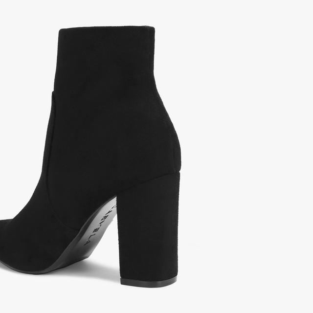 Carvela By Kurt Geiger SHONE ANKLE BOOT Black Block Heel Boot By CARVELA