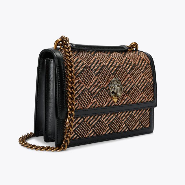 Carvela By Kurt Geiger SHOREDITCH CROSS BODY Woven Leather Shoreditch Bag By KURT GEIGER LONDON