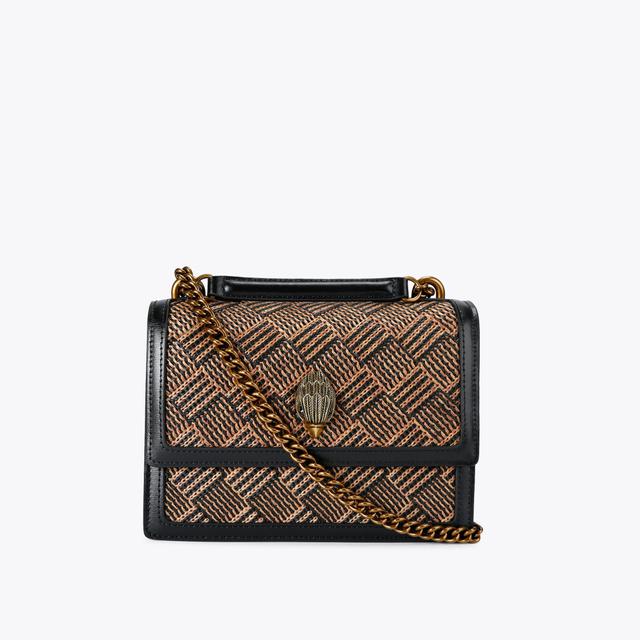 carvela by kurt geiger SHOREDITCH CROSS BODY Woven Leather Shoreditch Bag by KURT GEIGER LONDON