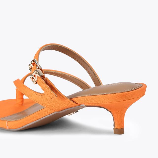 Carvela By Kurt Geiger SIAN Orange Heel By KG KURT GEIGER
