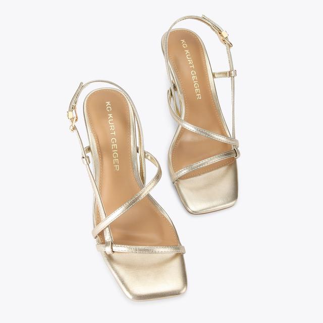 Carvela By Kurt Geiger SIERRA Bronze Kitten Heel By KG KURT GEIGER