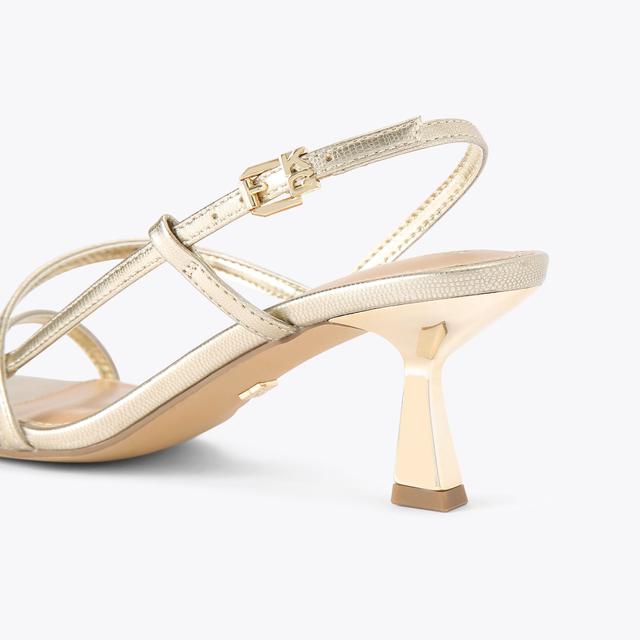 Carvela By Kurt Geiger SIERRA Bronze Kitten Heel By KG KURT GEIGER