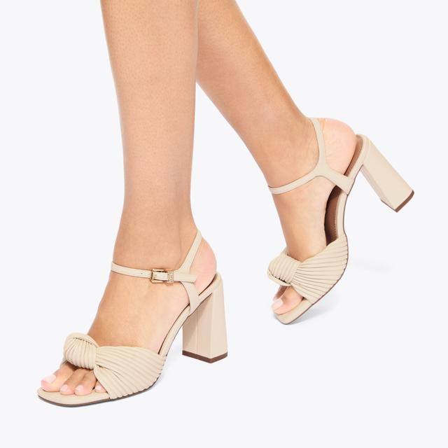 Carvela By Kurt Geiger SIGNET Bone High Heel By KG KURT GEIGER