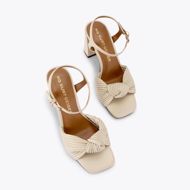 Carvela By Kurt Geiger SIGNET Bone High Heel By KG KURT GEIGER