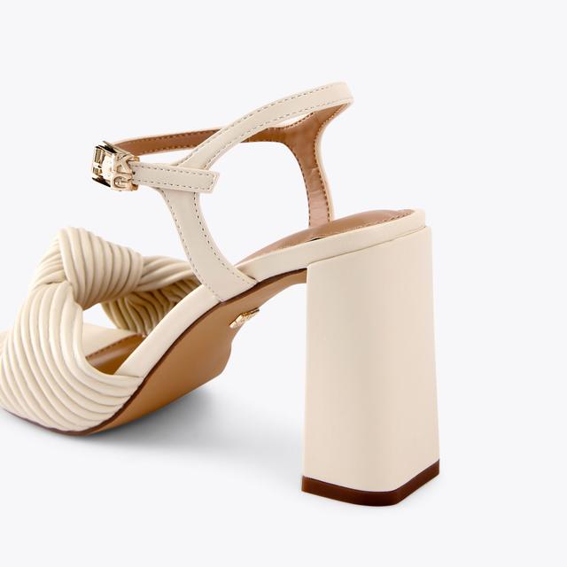 Carvela By Kurt Geiger SIGNET Bone High Heel By KG KURT GEIGER