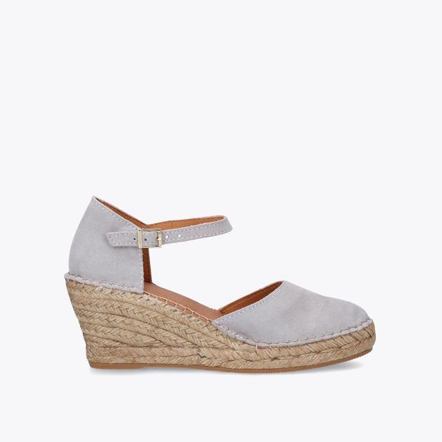 carvela by kurt geiger SIMPLE Grey Wedge Heel Sandals by CARVELA COMFORT